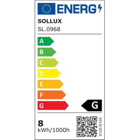 LED žárovka E27 Ball 8W 620lm 3000K Warm Sollux