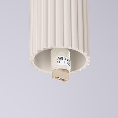 Koupelnové stropní svítidlo G9 kulaté béžové moderní matné IP44 Halo Sollux