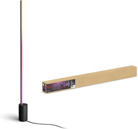 SIGNE GRADIENT LED stojací lampa černáEU/UK 29W CCT RGB PHILIPS HUE Bluetooth Zigbee