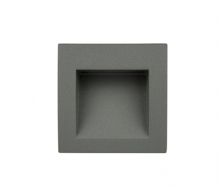 Venkovní vestavné LED fasádní zahradní svítidlo Mur-Led M2029 1.5W 60lm 3000K Teplá bílá Su-Ma