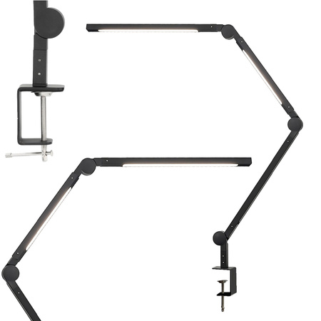 Stolní lampa LED 20W 800lm CCT 120° černá Tenuix Kobi