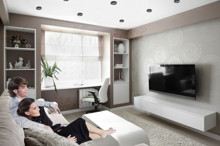 Kruhové stropní bodové svítidlo nastavitelné GU5.3 GU10 kulaté černé Mini Kanlux