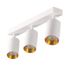 Pásové svítidlo Stropní a nástěnné LED svítidlo 3 x GU10 MARIBEL White GOLDLUX (Polux)