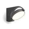 Zahradní lampa LED nástěnná lampa MIMOZA myGarden 7W 2700K IP44 pohyblivá antracitová PHILIPS