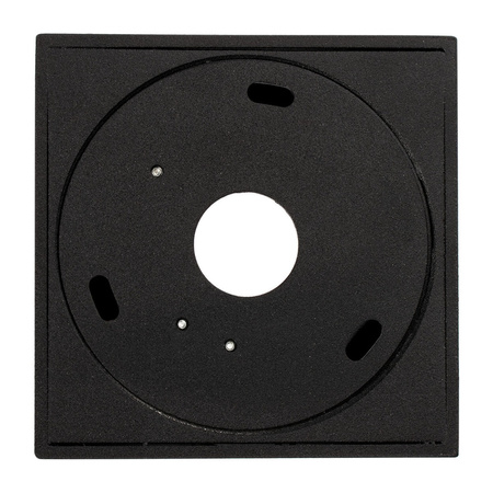 Přisazené HALOGENOVÉ Movable GU10 Square Black Fixture 84mm