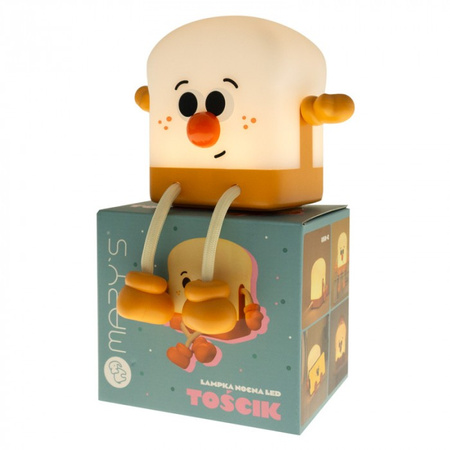 Dětské noční světlo LED 1W 3000K Warm USB dobíjecí 1200mAh oranžová|bílá MARY'S TISSUE