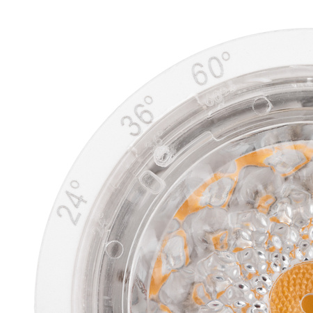 Žárovka LED GU10, 6W = 50W 580lm 6500K Studená bílá Nastavitelná 24° 36° 60° LUMILED