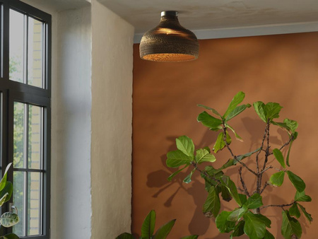 Dekorativní povrchová stropní lampa E27 kartonová hnědá dekorace Ledvance