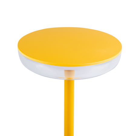 Stolní stolní lampa Školní kancelářská noční lampa Nastavitelná LED 1,7W 140lm 3000K Teplá žlutá IP44 Dobíjecí Fluxy Kanlux