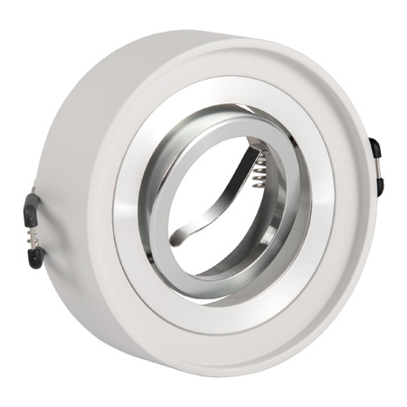 Bodové svítidlo MR16 White Silver 12 V GAJA Sanico Goldlux pro vestavbu do zdi