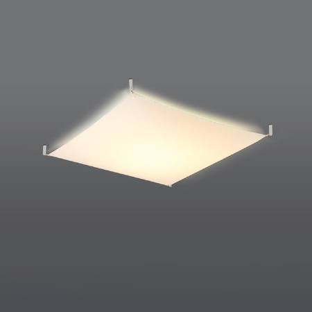 Svítidlo pro povrchovou montáž LUNA 2 4xG13 9W 3000K Plafond Minimalist square white SOLLUX
