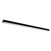 LED PINNE 39W 4000K Lineární nástěnné svítidlo 150cm černé SOLLUX
