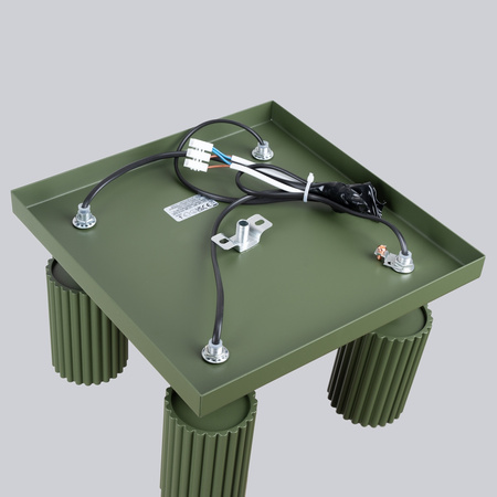 Bodové reflektorové stropní svítidlo Tuba 4x GU10 Olive Carbon Deep Space SL.1621 Sollux