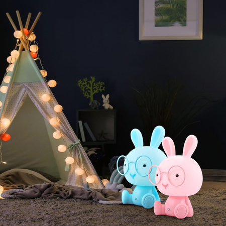 Dekorativní LED svítidlo 2,5 W 59 lm růžové stmívatelné Sanico Rabbit Goldlux