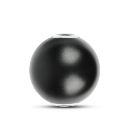 LED nástěnné svítidlo 6W 3000K IP65 Up/Down Round Black VT-836 V-TAC