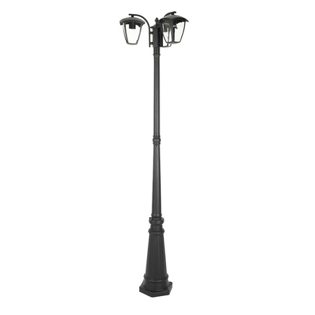 Zahradní lampa Lucerna 3xE27 vysoká 199CM černá VT-740 V-TAC