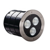 LED 45W 3600lm 4000K neutrální 40° IP67 IK10 kulatý uzemněný stříbrný TURRO KANLUX