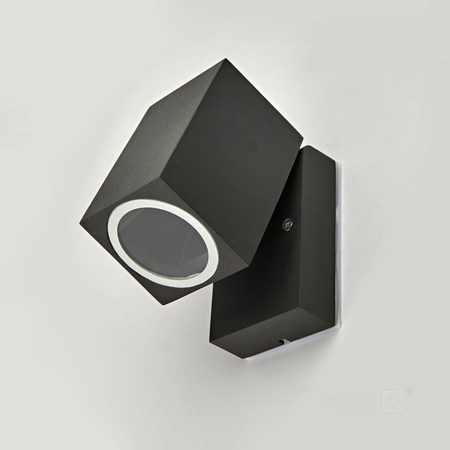 Zahradní venkovní nástěnné svítidlo GU10 IP44 Black Quazar Kobi