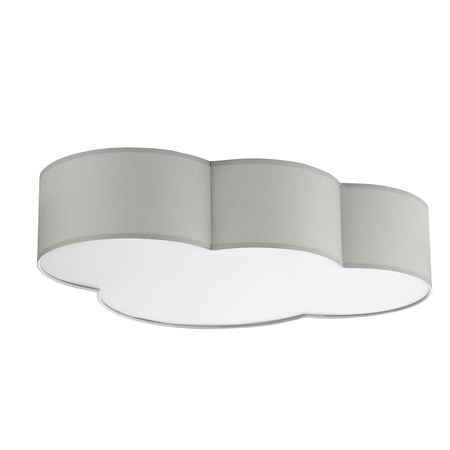 Stropní svítidlo Plafond CLOUD GREY Cloud Grey 15W 4xE27 3145 TK Lighting