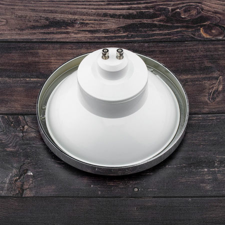 LED žárovka GU10 AR111 ES111 12W COB 1020lm 4000K Neutrální bila 24°