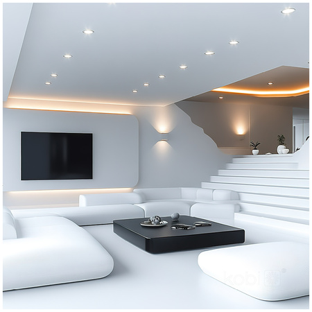 Vložka do LED svítidel VLOŽKA STANDARD MILKY mléčná 5W 450lm 3000K 120° KOBI