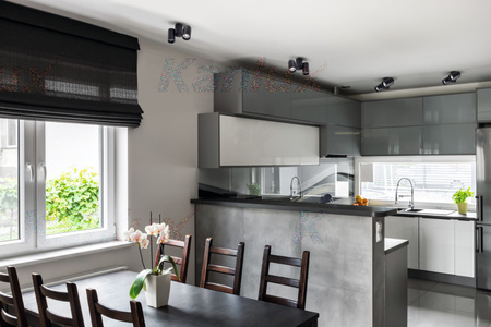 LED reflektor pro povrchovou montáž nastavitelný GU10 černý Blurro Kanlux