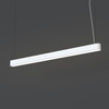 SOFT Závěsné svítidlo 7537 Nowodvorski White 2xLED Tube T8 Ceiling 120x6 Modern