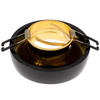 Kruhové halogenové stropní bodové svítidlo LED GU5.3 GU10 černé zlaté Elnis Kanlux pro zápustnou montáž