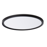 Plafond LED AZPO Stropní svítidlo 22W IP54 černé KANLUX