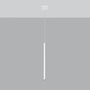 PASTELO 1 G9 Závěsné stropní svítidlo Minimalistická bílá SOLLUX