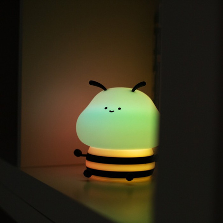 Dětské LED noční světlo 3W 3000K Warm + Multicolour RGB dobíjecí 1200mAh MARY'S YELLOW BIRD