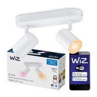 LED stropní svítidlo SPOT rail 2x 5W WHITE + RGB SMART WiFi WiZ
