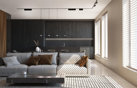 LED 15W 1300lm 3000K Warm Black Industrial LVM FOCUS OUT 10151 Nowodvorski busbar light