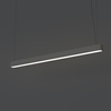 Závěsné svítidlo SOFT 7525 Nowodvorski Graphite 2xLED Tube T8 Ceiling 120x6 Modern