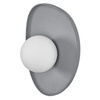 Dekorativní nástěnné svítidlo G9 šedá Dekor Ledvance Nástěnné svítidlo pro povrchovou montáž