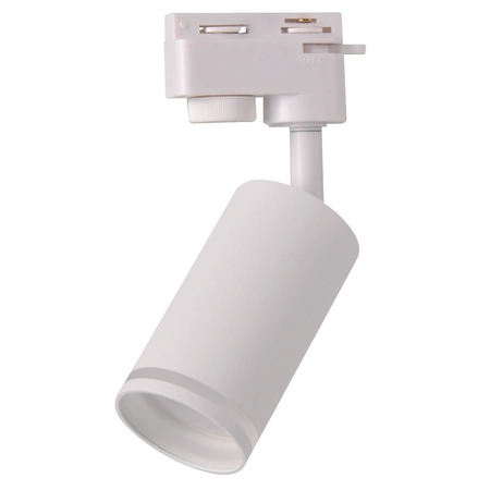 Bílé kolejnicové svítidlo POLUX GU10 pro přípojnice Paris