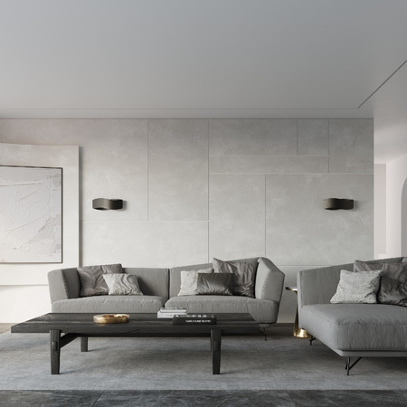 LED TILA G9 Nástěnné svítidlo Nástěnné svítidlo 30cm černé SOLLUX