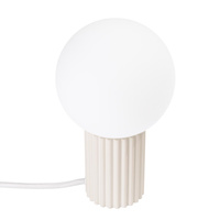 Stolní stolní lampa G9 Round Beige Modern Matte Halo Sollux