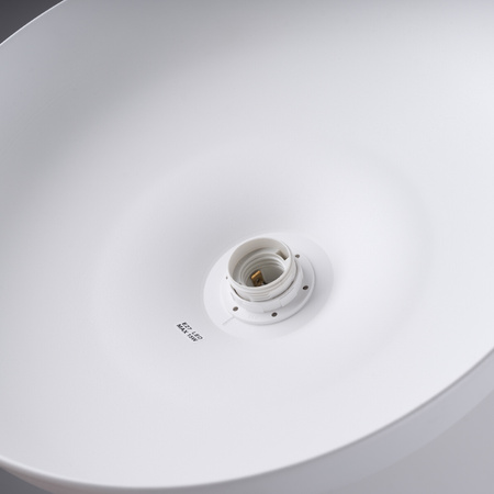 GINA E27 Bílá skandinávská stropní závěsná lampa SOLLUX