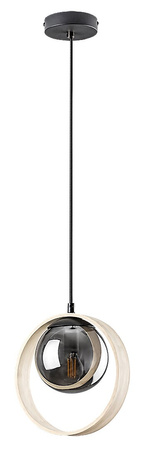 E14 Hnědé moderní stropní závěsné svítidlo Peyton Rabalux