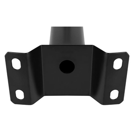 Držák pouliční lampy SOLAR 40CM trubka ?75 mm černá