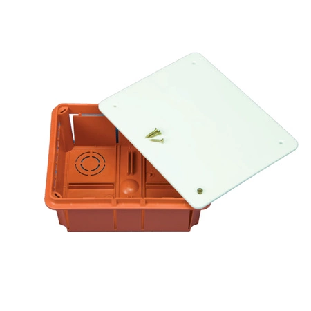 Instalační krabice pod omítku 92X92X45 se šrouby PAWBOL