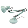 Stolní kreslící lampa E27 TOBI Pastelově modrá Lumiled + držák na desku
