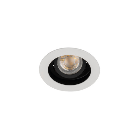 ARET GU10/GU5.3 Kruhové podhledové svítidlo Movable White/Black KANLUX