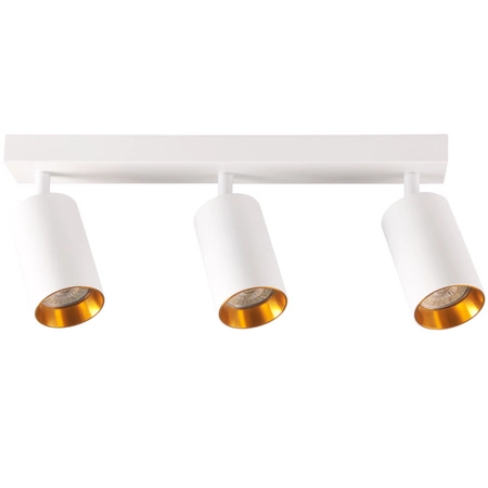 Pásové svítidlo Stropní a nástěnné LED svítidlo 3 x GU10 MARIBEL White GOLDLUX (Polux)