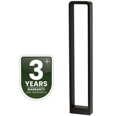 Venkovní zahradní lampa 10W, LED sloupek 80cm ERICA LUMILED