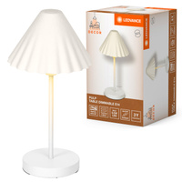 Stolní lampa Stolní svítidlo Stojací dekorativní E14 Bílá USB-C Dekor Ledvance