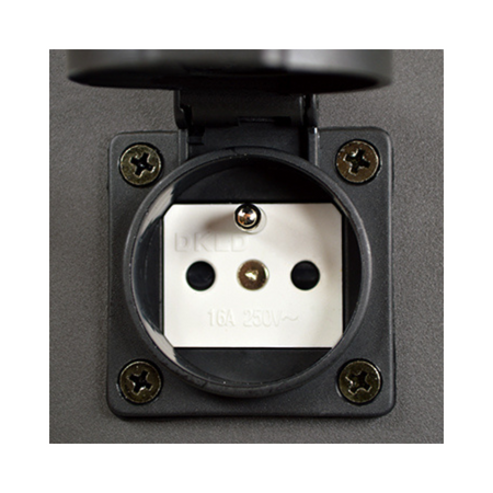 LED zahradní lampa E27 NEW YORK TUBA Tyč 44cm s paticí - GOLDLUX (Polux)