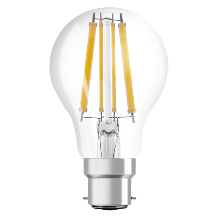 LED žárovka A60 B22d 11W = 100W 1521lm 4000K neutrální bílá 320° Retrofit Filament CLASSIC Osram