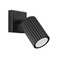 Nástěnné svítidlo Reflektor Tuba Spot GU10 Black Carbon Deep Space SL.1578 Sollux